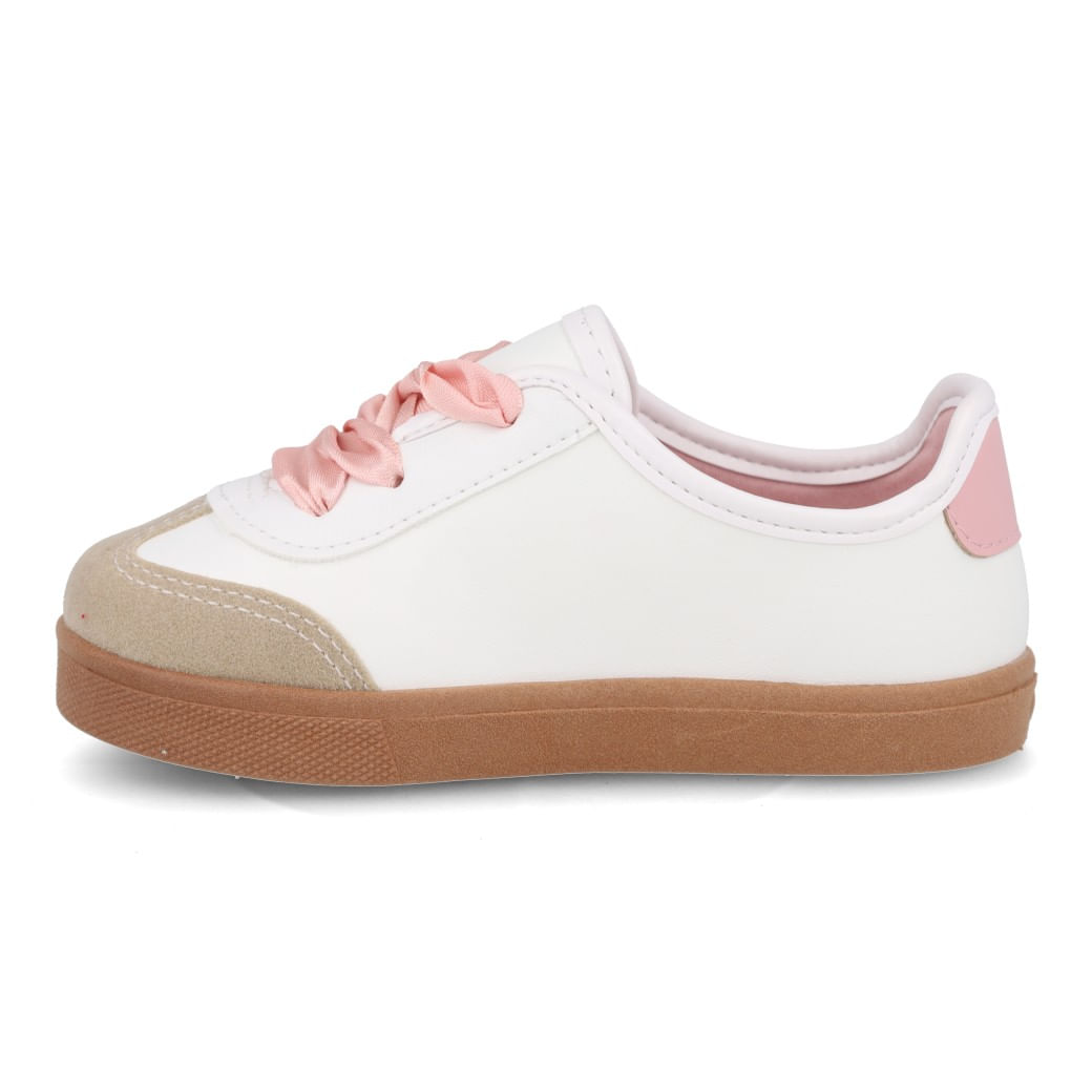 Molekinha Tenis 2118-589-19630-97695 Branco-Branco Off-Rosa Sint_5__